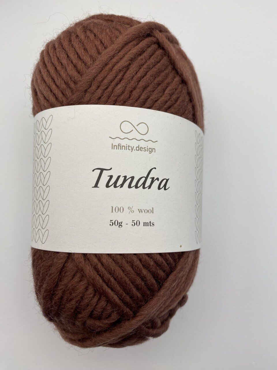 Пряжа в мотках INFINITY TUNDRA 4254 BURGUNDY — изображение 4