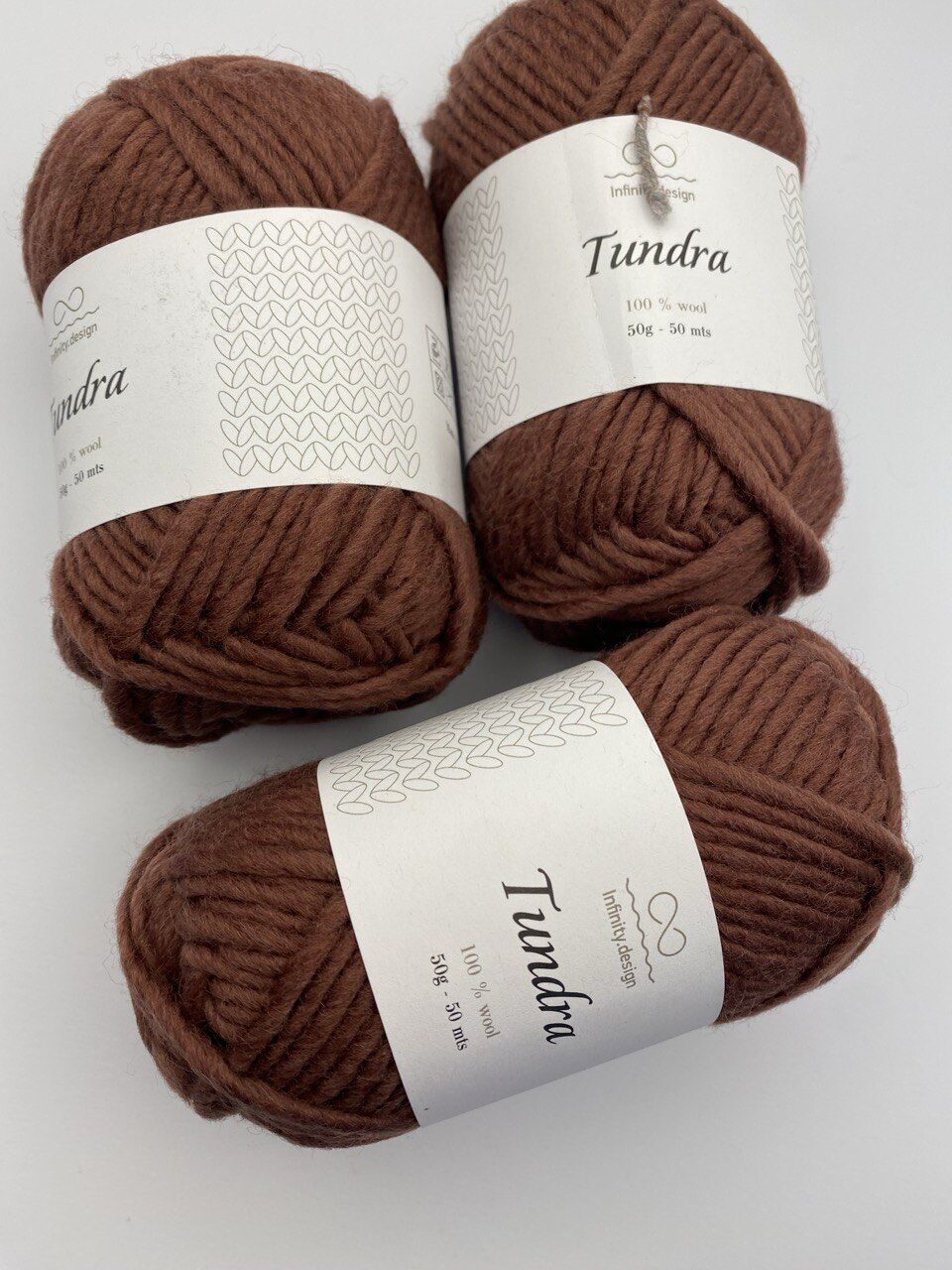 Пряжа в мотках INFINITY TUNDRA 4254 BURGUNDY