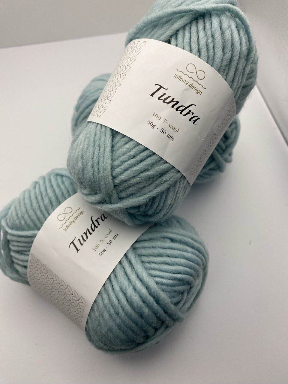 Пряжа в мотках INFINITY TUNDRA 7212 DUST PETROL — изображение 5