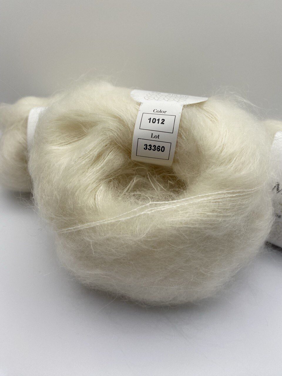 Пряжа в мотках INFINITY SILK MOHAIR 1012 NATURE — изображение 3